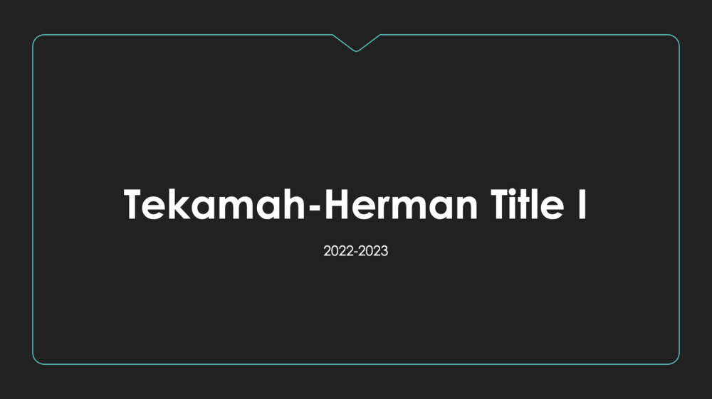 Tekamah-Herman Title I