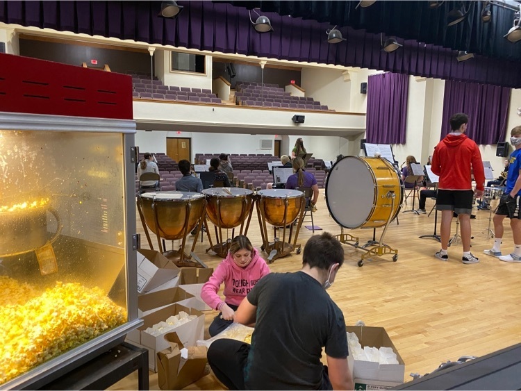 popcorn and music!!