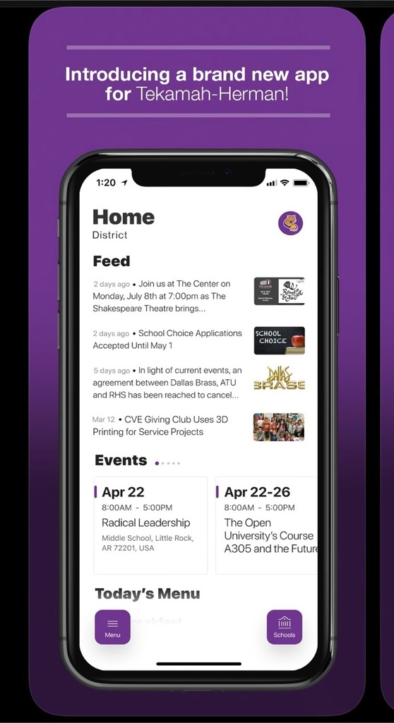 app page home