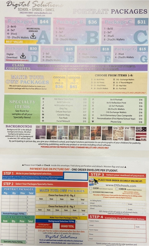 picture order form