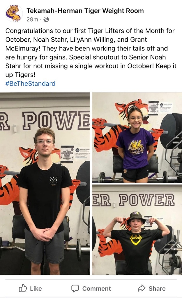 first Tiger lifters