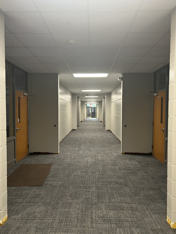 elementary hallway